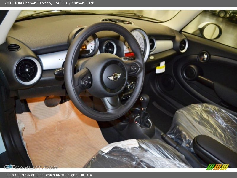 Ice Blue / Carbon Black 2013 Mini Cooper Hardtop