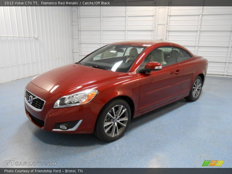 Flamenco Red Metallic / Calcite/Off Black 2013 Volvo C70 T5