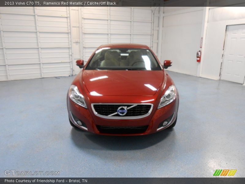 Flamenco Red Metallic / Calcite/Off Black 2013 Volvo C70 T5