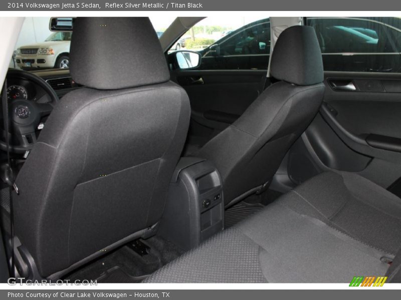 Reflex Silver Metallic / Titan Black 2014 Volkswagen Jetta S Sedan