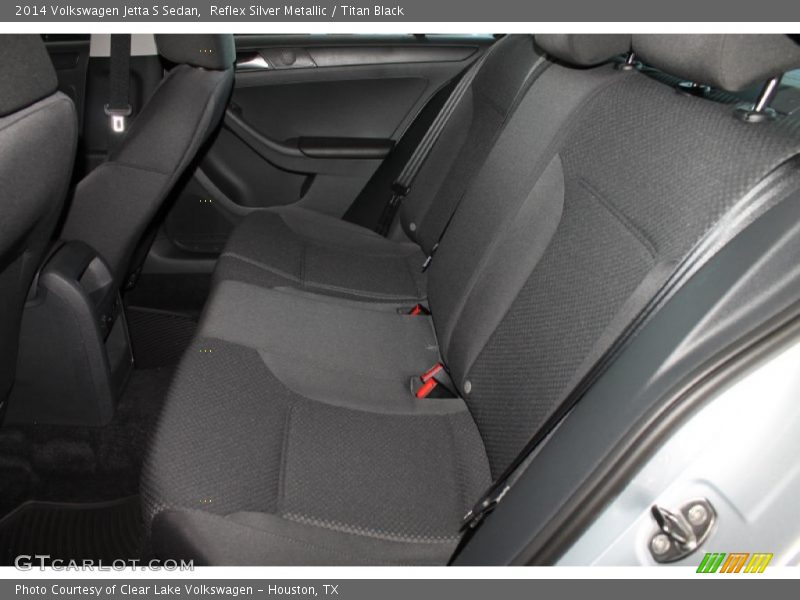 Reflex Silver Metallic / Titan Black 2014 Volkswagen Jetta S Sedan