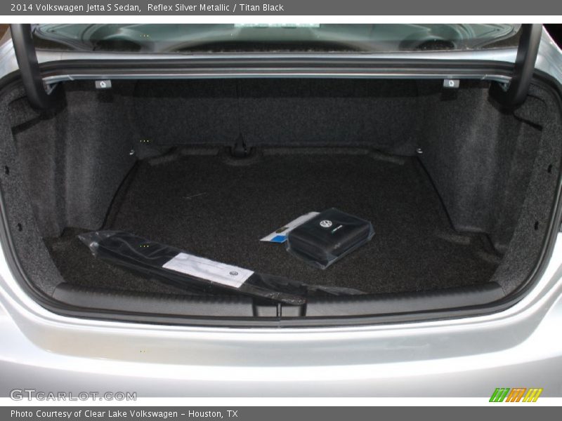 Reflex Silver Metallic / Titan Black 2014 Volkswagen Jetta S Sedan