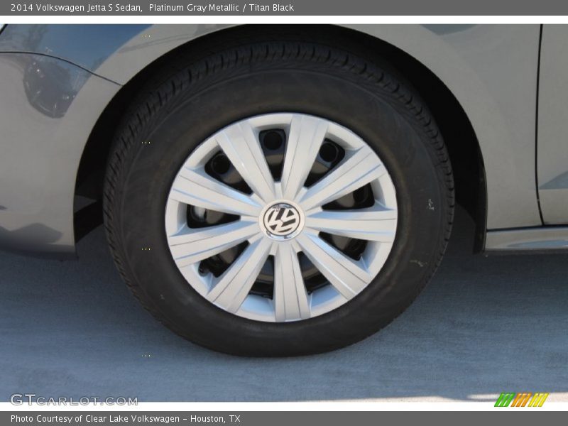 Platinum Gray Metallic / Titan Black 2014 Volkswagen Jetta S Sedan
