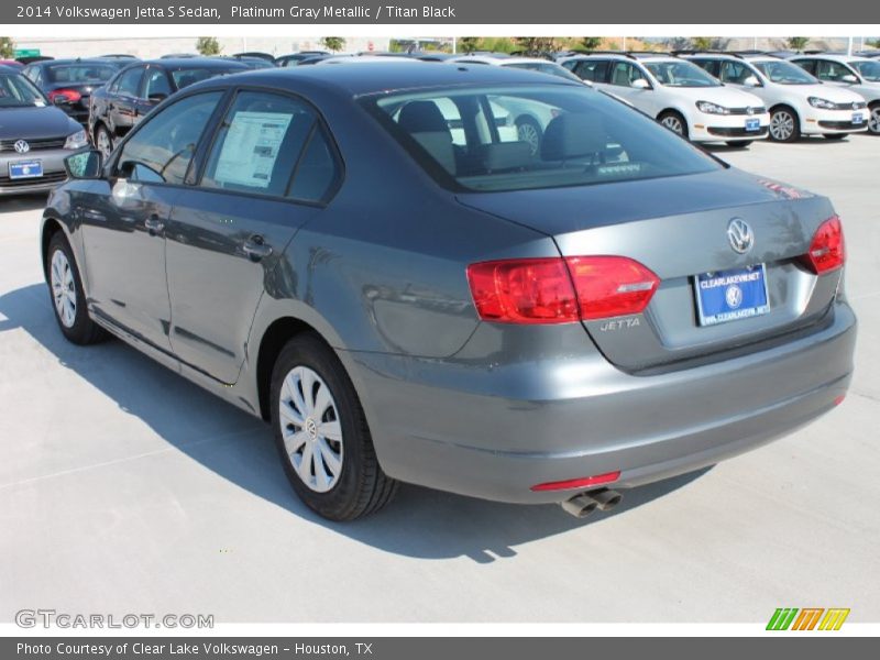 Platinum Gray Metallic / Titan Black 2014 Volkswagen Jetta S Sedan