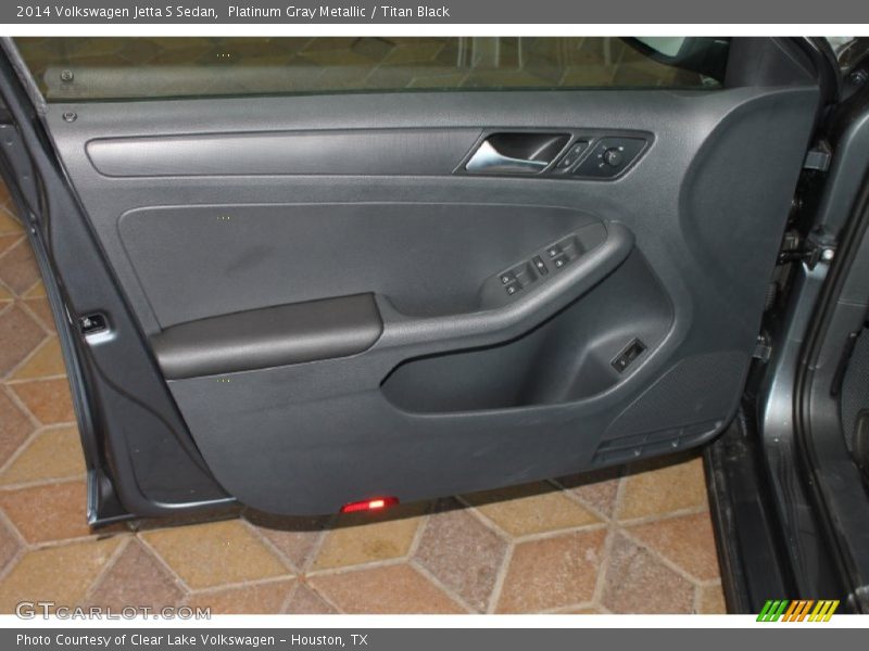 Platinum Gray Metallic / Titan Black 2014 Volkswagen Jetta S Sedan
