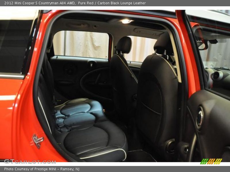 Pure Red / Carbon Black Lounge Leather 2012 Mini Cooper S Countryman All4 AWD