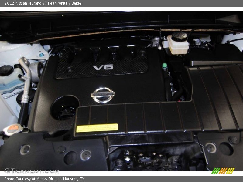 Pearl White / Beige 2012 Nissan Murano S