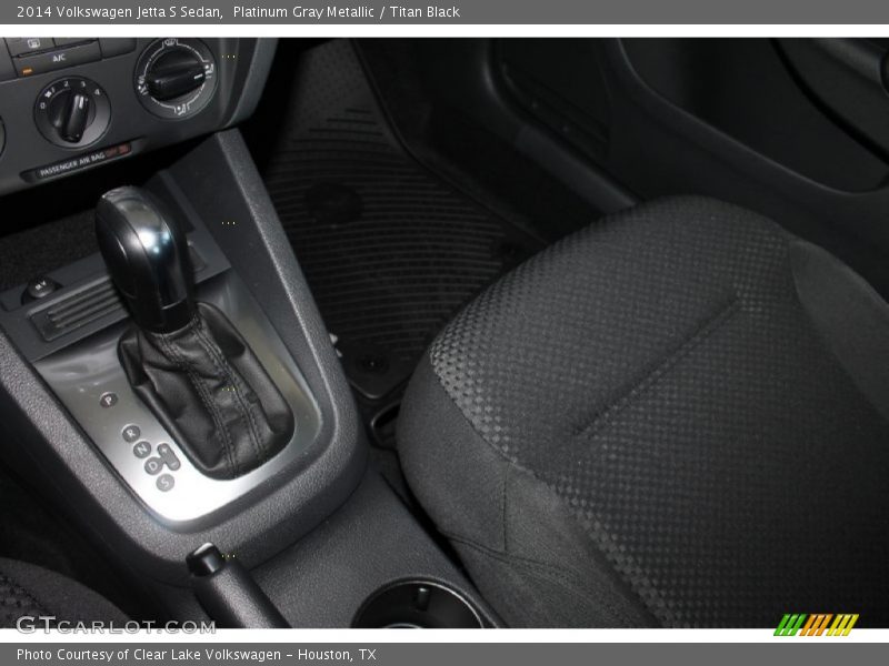 Platinum Gray Metallic / Titan Black 2014 Volkswagen Jetta S Sedan