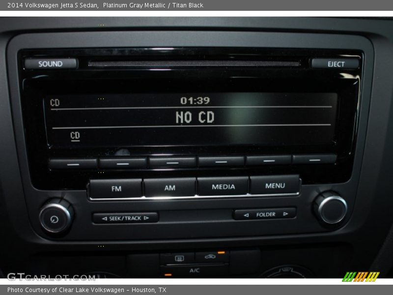 Platinum Gray Metallic / Titan Black 2014 Volkswagen Jetta S Sedan