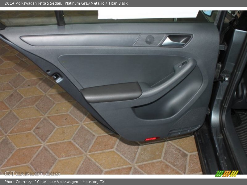 Platinum Gray Metallic / Titan Black 2014 Volkswagen Jetta S Sedan