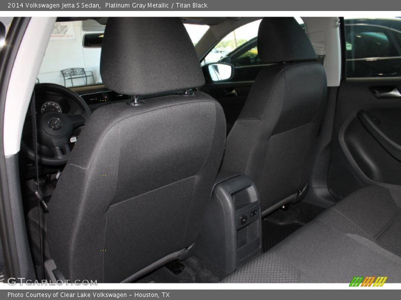 Platinum Gray Metallic / Titan Black 2014 Volkswagen Jetta S Sedan