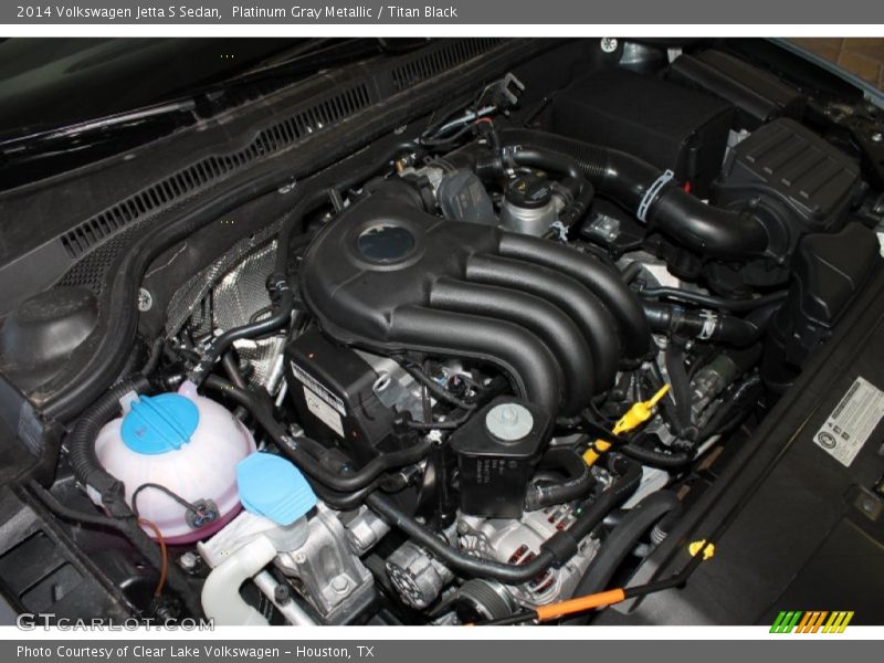 Platinum Gray Metallic / Titan Black 2014 Volkswagen Jetta S Sedan