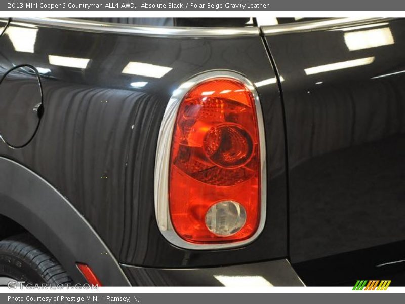 Absolute Black / Polar Beige Gravity Leather 2013 Mini Cooper S Countryman ALL4 AWD