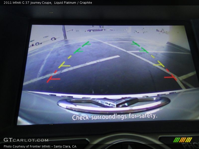 Liquid Platinum / Graphite 2011 Infiniti G 37 Journey Coupe