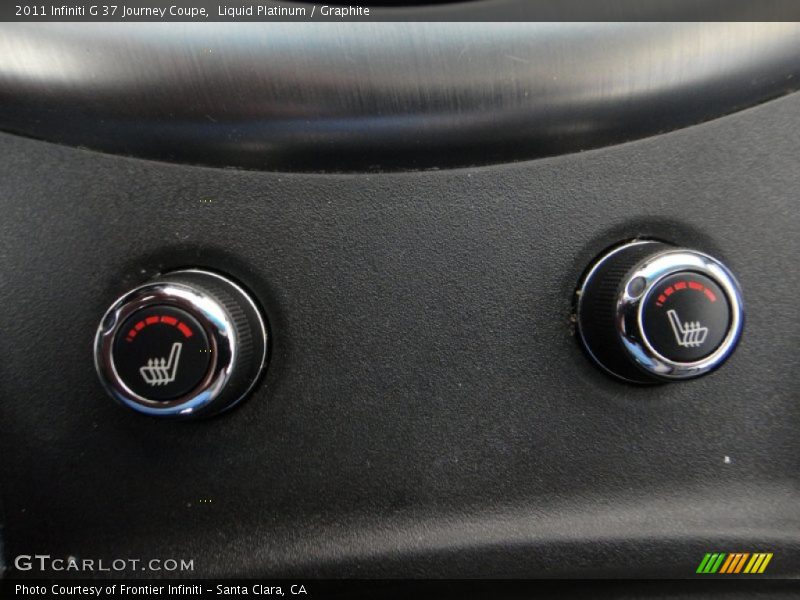 Liquid Platinum / Graphite 2011 Infiniti G 37 Journey Coupe