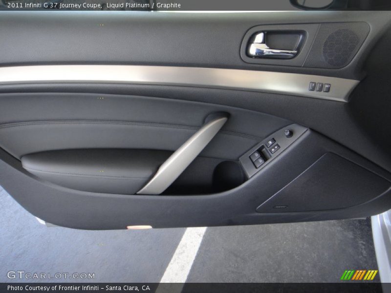 Liquid Platinum / Graphite 2011 Infiniti G 37 Journey Coupe