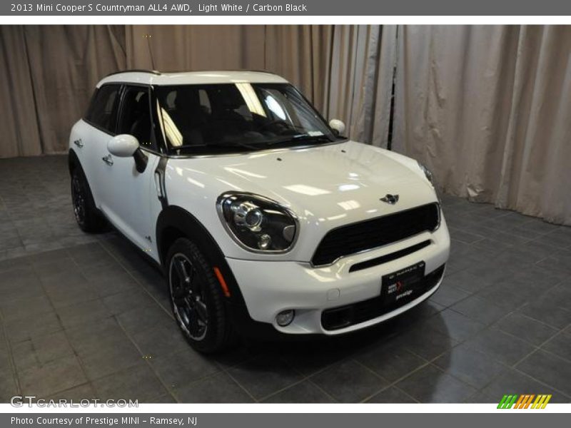 Light White / Carbon Black 2013 Mini Cooper S Countryman ALL4 AWD