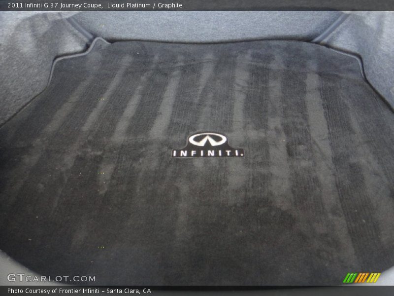 Liquid Platinum / Graphite 2011 Infiniti G 37 Journey Coupe
