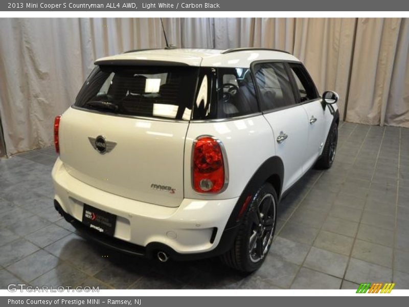 Light White / Carbon Black 2013 Mini Cooper S Countryman ALL4 AWD