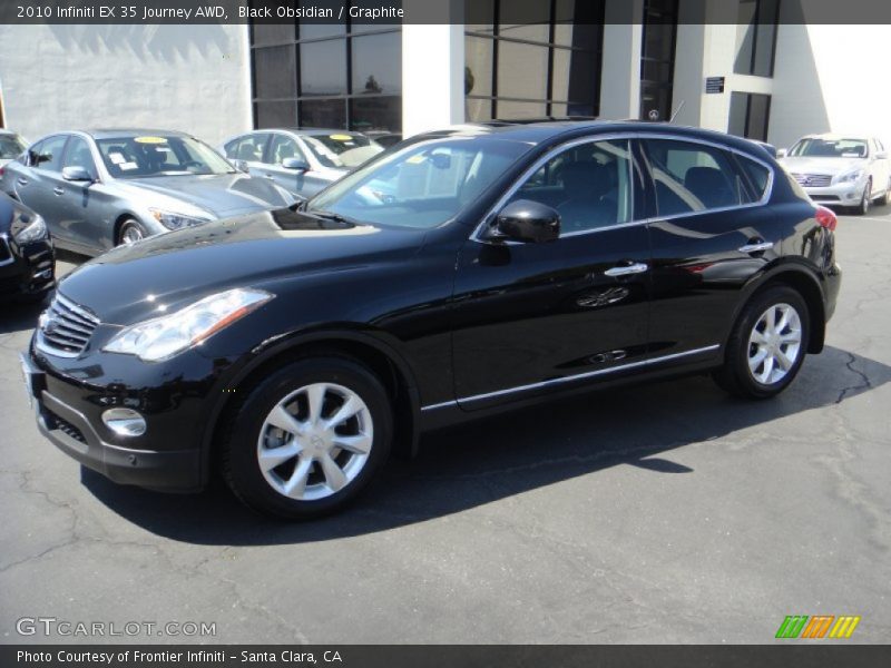 Black Obsidian / Graphite 2010 Infiniti EX 35 Journey AWD