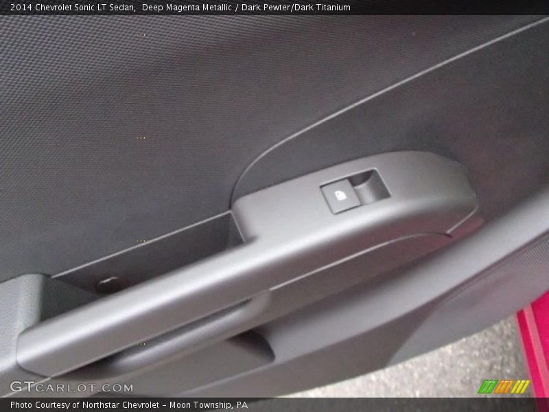 Deep Magenta Metallic / Dark Pewter/Dark Titanium 2014 Chevrolet Sonic LT Sedan