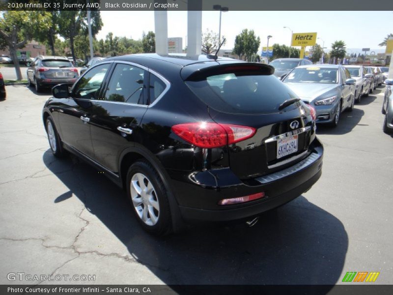 Black Obsidian / Graphite 2010 Infiniti EX 35 Journey AWD
