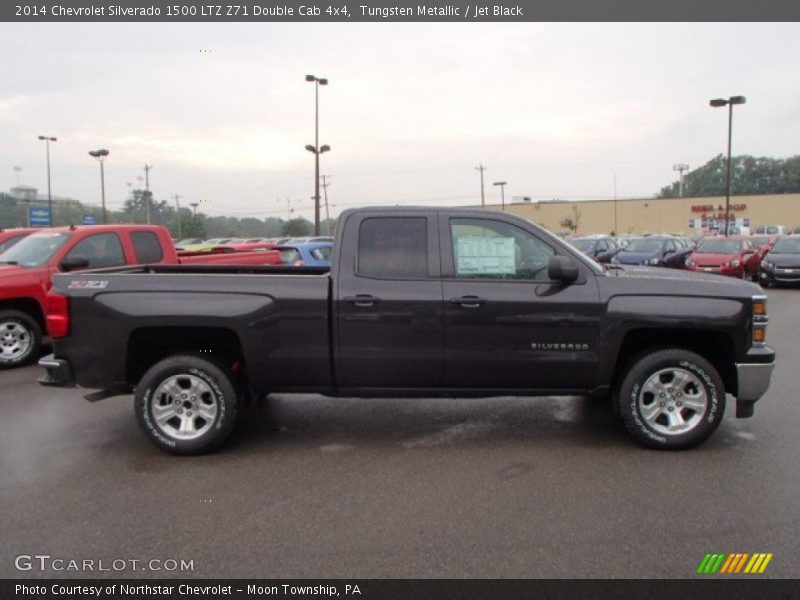 Tungsten Metallic / Jet Black 2014 Chevrolet Silverado 1500 LTZ Z71 Double Cab 4x4