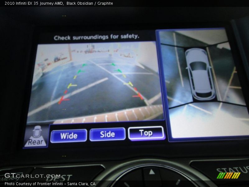 Black Obsidian / Graphite 2010 Infiniti EX 35 Journey AWD