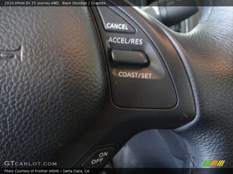 Black Obsidian / Graphite 2010 Infiniti EX 35 Journey AWD