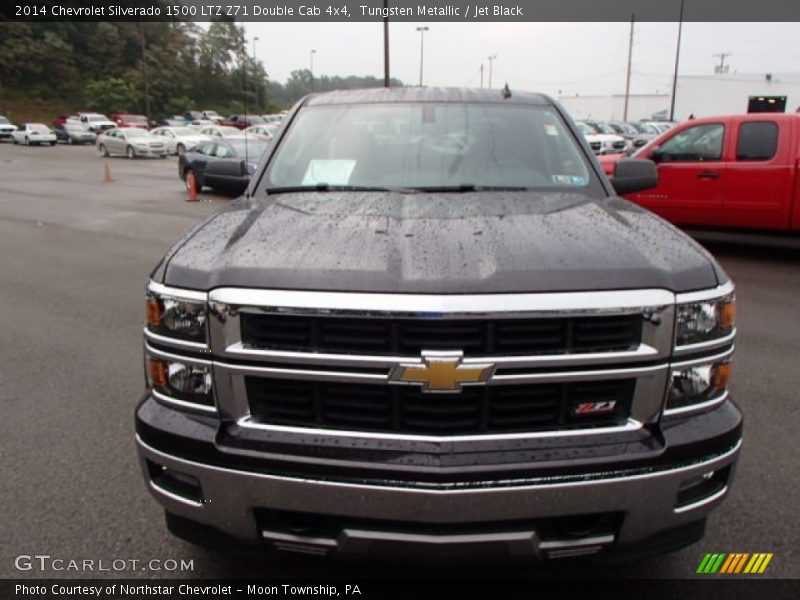 Tungsten Metallic / Jet Black 2014 Chevrolet Silverado 1500 LTZ Z71 Double Cab 4x4