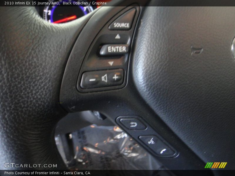 Black Obsidian / Graphite 2010 Infiniti EX 35 Journey AWD