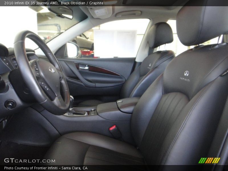 Black Obsidian / Graphite 2010 Infiniti EX 35 Journey AWD