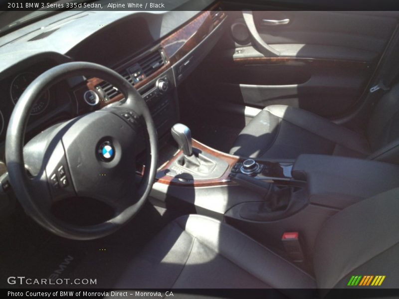 Alpine White / Black 2011 BMW 3 Series 335d Sedan