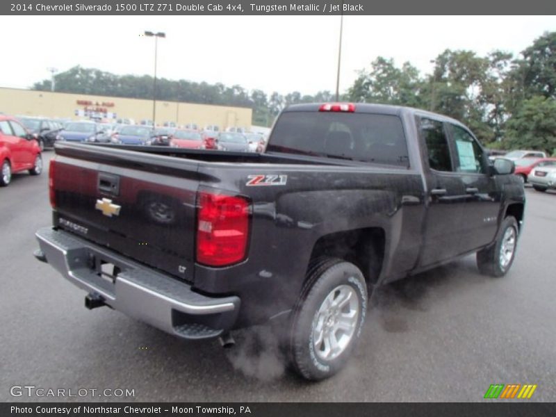 Tungsten Metallic / Jet Black 2014 Chevrolet Silverado 1500 LTZ Z71 Double Cab 4x4