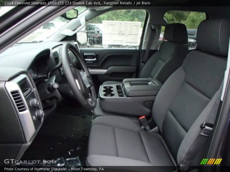 Tungsten Metallic / Jet Black 2014 Chevrolet Silverado 1500 LTZ Z71 Double Cab 4x4