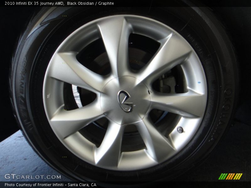 Black Obsidian / Graphite 2010 Infiniti EX 35 Journey AWD