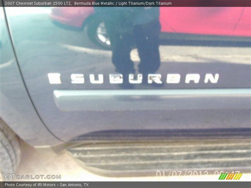 Bermuda Blue Metallic / Light Titanium/Dark Titanium 2007 Chevrolet Suburban 1500 LTZ