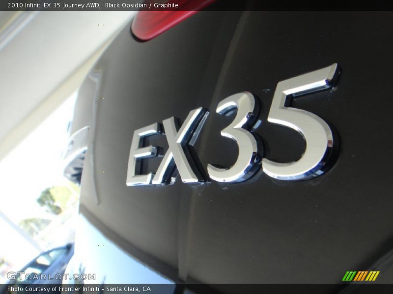 Black Obsidian / Graphite 2010 Infiniti EX 35 Journey AWD