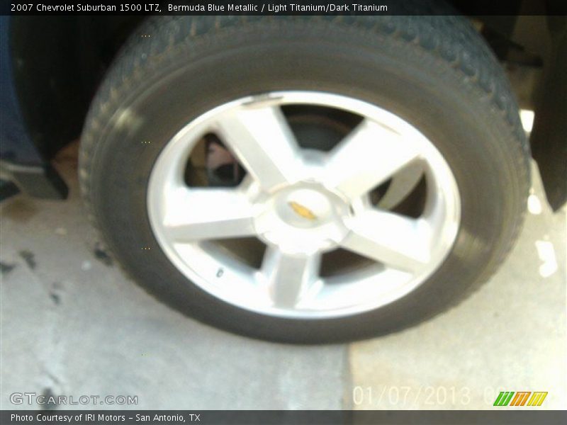 Bermuda Blue Metallic / Light Titanium/Dark Titanium 2007 Chevrolet Suburban 1500 LTZ