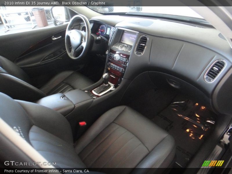 Black Obsidian / Graphite 2010 Infiniti EX 35 Journey AWD
