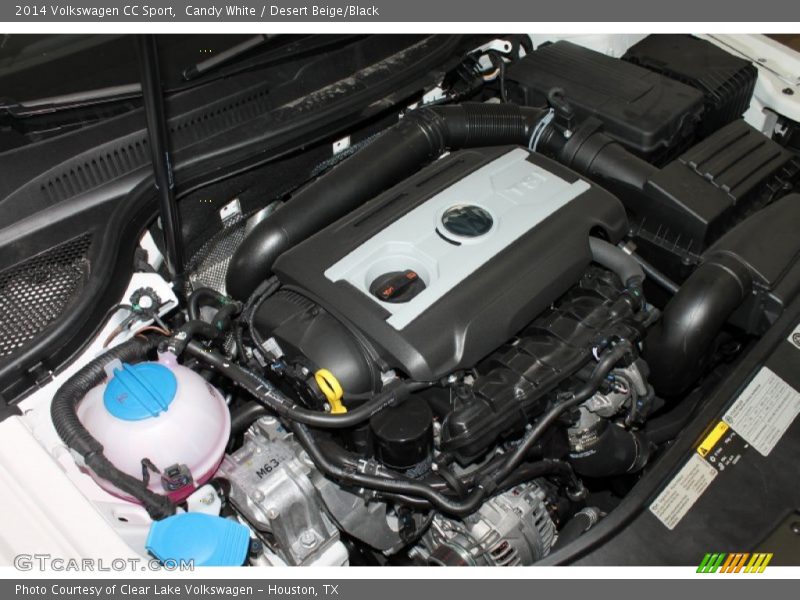  2014 CC Sport Engine - 2.0 Liter FSI Turbocharged DOHC 16-Valve VVT 4 Cylinder
