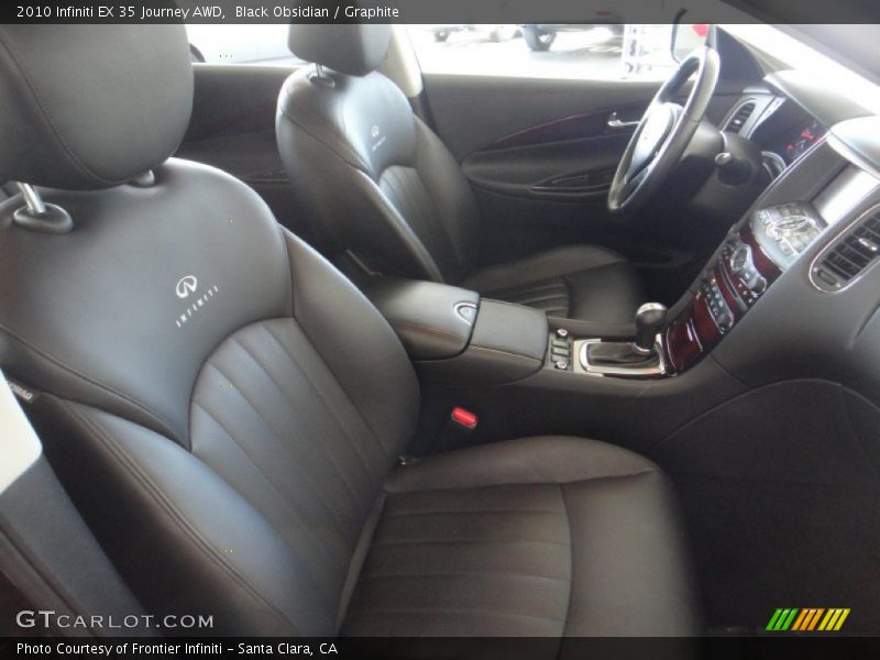 Black Obsidian / Graphite 2010 Infiniti EX 35 Journey AWD