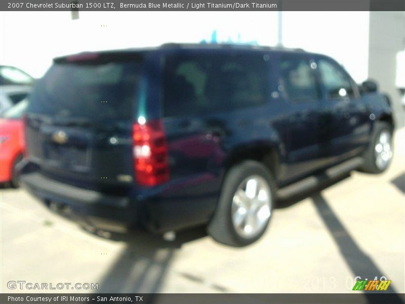 Bermuda Blue Metallic / Light Titanium/Dark Titanium 2007 Chevrolet Suburban 1500 LTZ