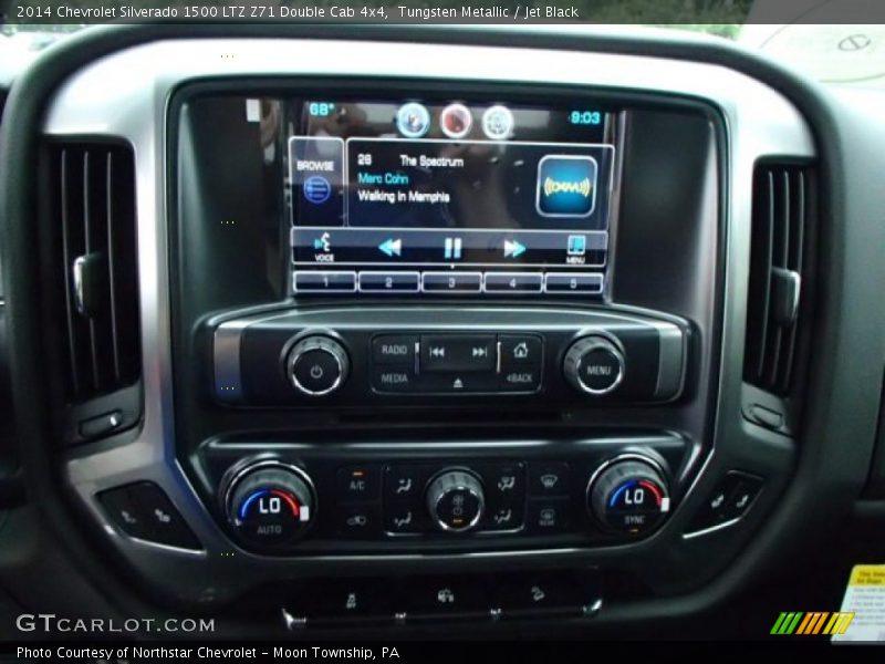 Tungsten Metallic / Jet Black 2014 Chevrolet Silverado 1500 LTZ Z71 Double Cab 4x4