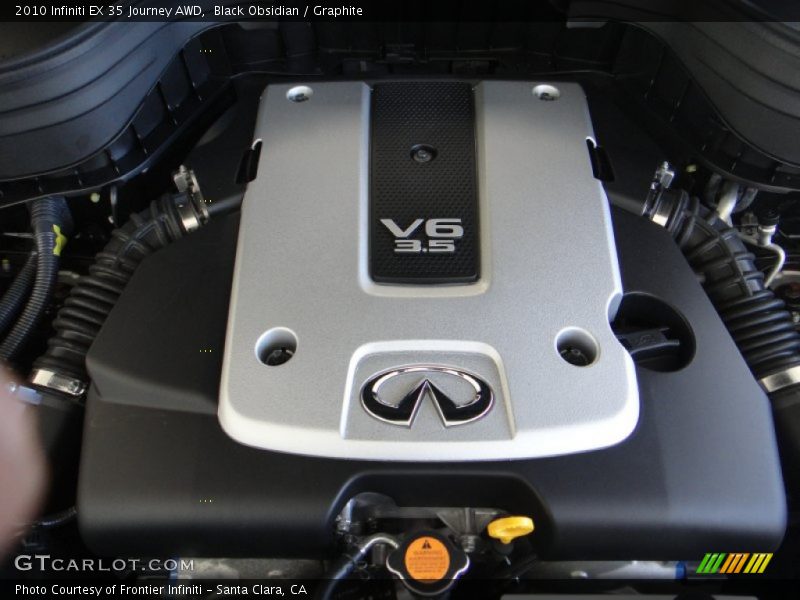 Black Obsidian / Graphite 2010 Infiniti EX 35 Journey AWD
