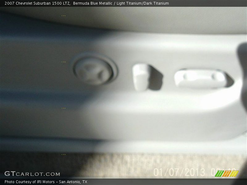 Bermuda Blue Metallic / Light Titanium/Dark Titanium 2007 Chevrolet Suburban 1500 LTZ
