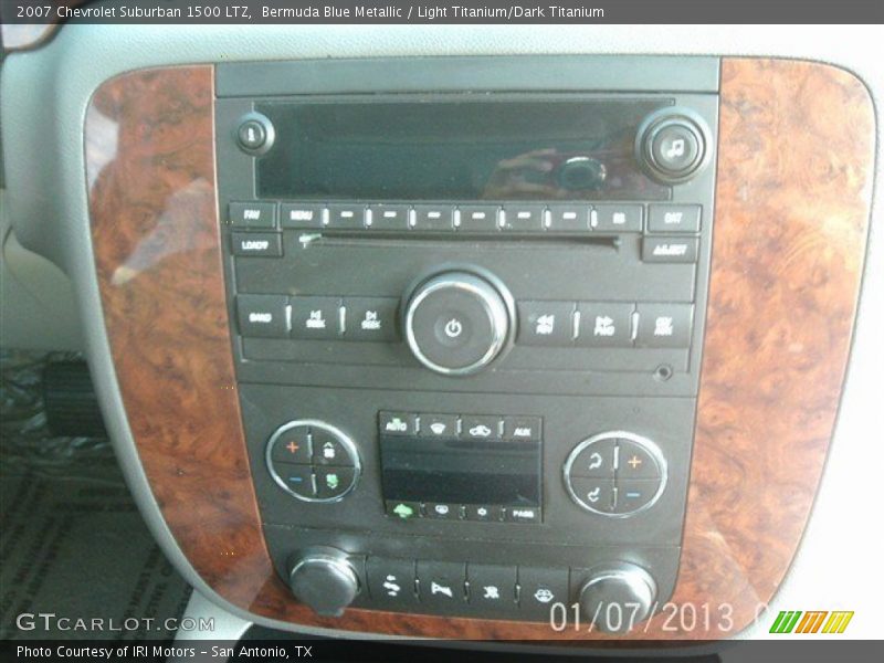 Bermuda Blue Metallic / Light Titanium/Dark Titanium 2007 Chevrolet Suburban 1500 LTZ