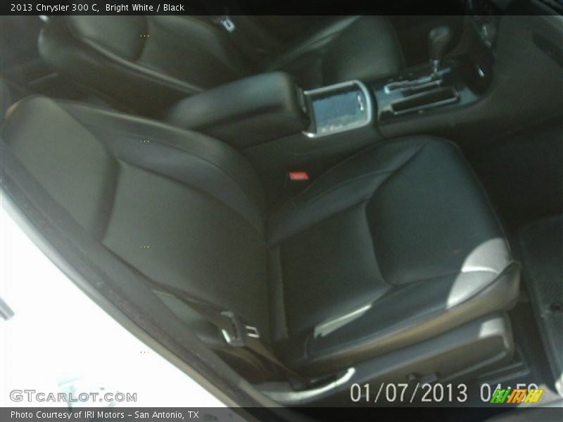 Bright White / Black 2013 Chrysler 300 C