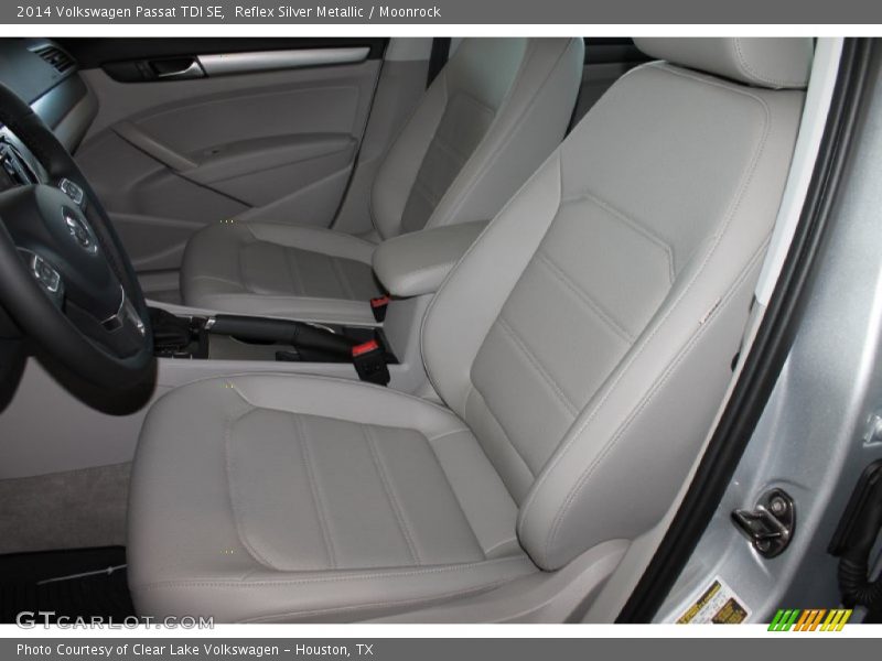 Front Seat of 2014 Passat TDI SE