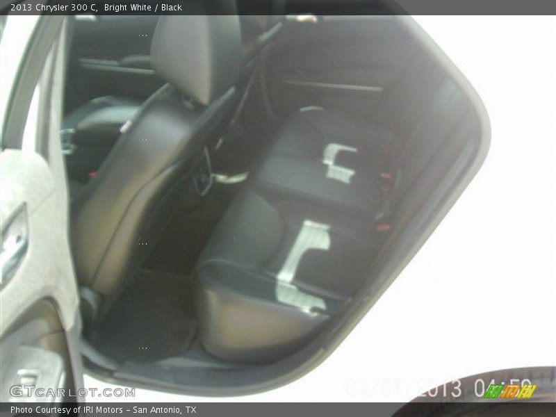 Bright White / Black 2013 Chrysler 300 C